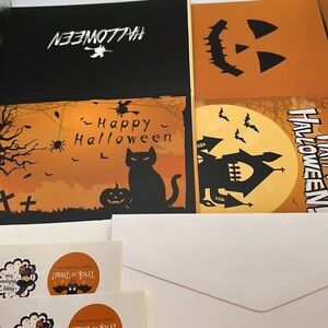 Spooktacular Surprises: Halloween Card Set for a‎ Boo-tiful Celebration!